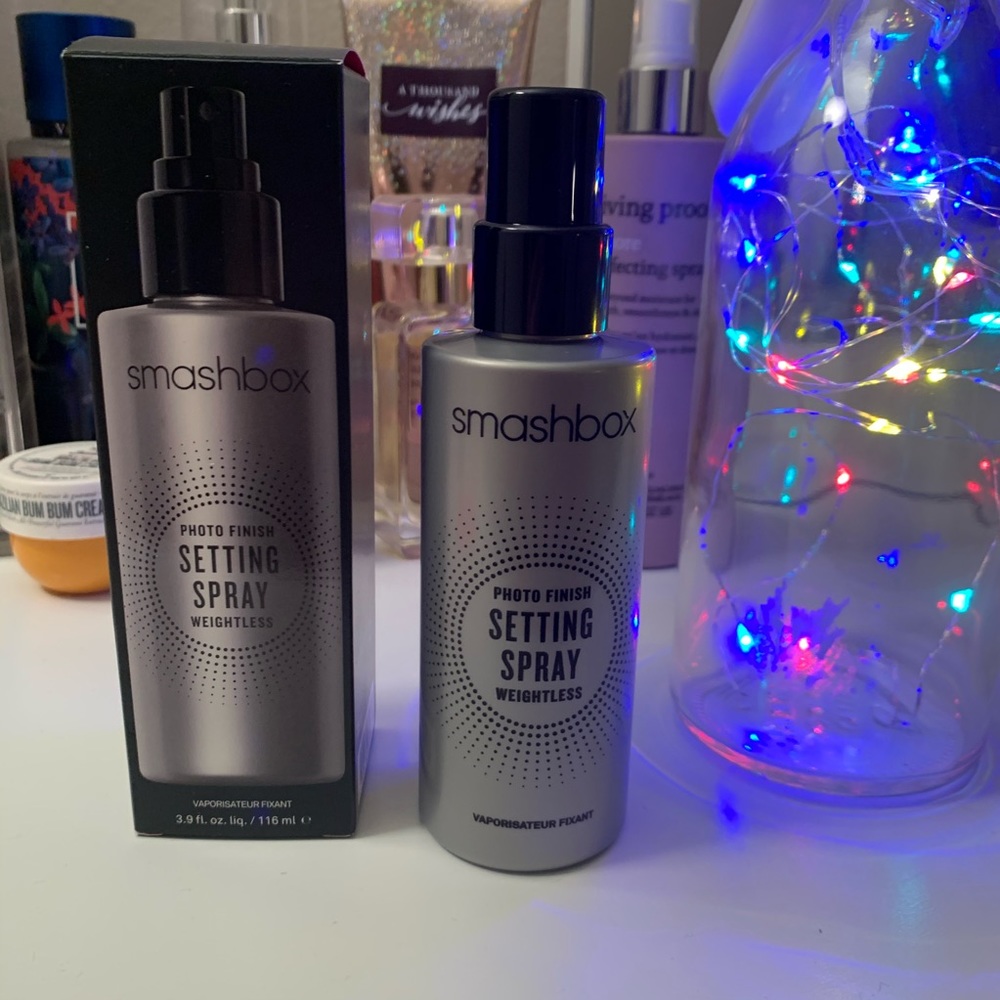 Samashbox photo finish Setting spray